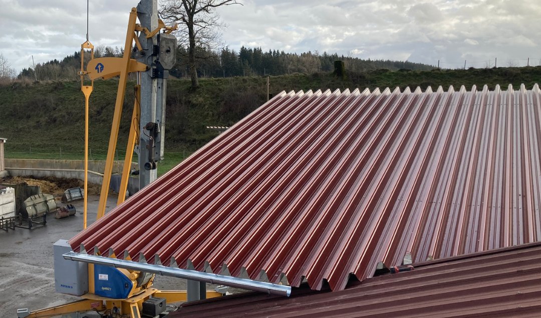 Anbau an einen bestehenden Stall