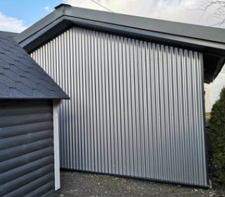 Austausch einer Fassade – Detail