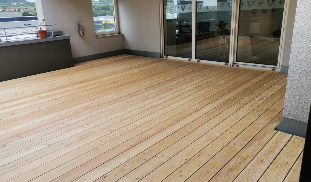 Erneuerung Dachterrassenbelag