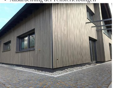 Fassaden Erneuerung – Detail