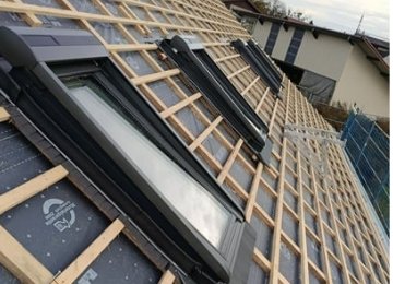 Neubau eines Ferienhauses – Detail