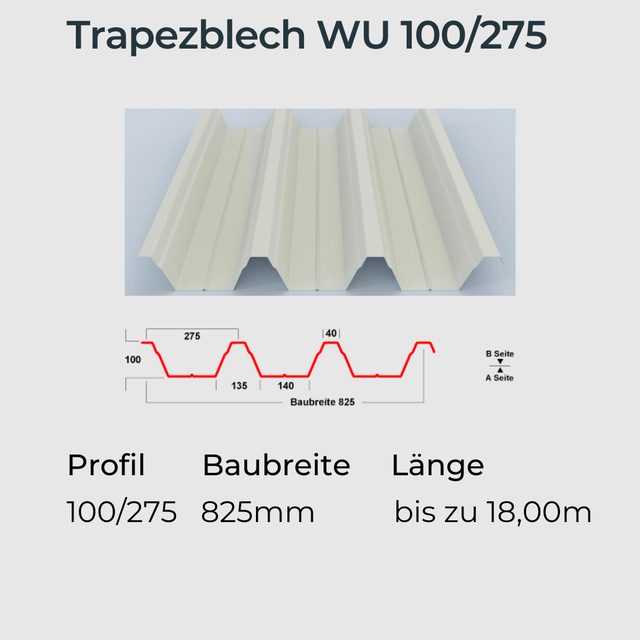 Trapezblech WU 100/275