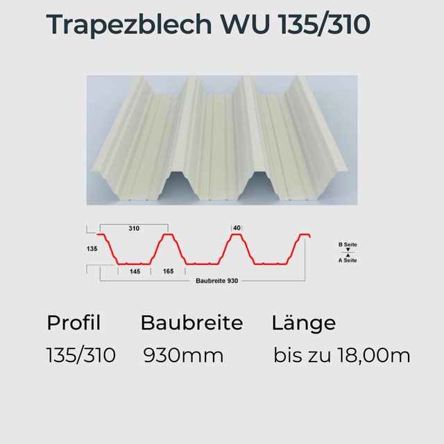 Trapezblech WU 135/310