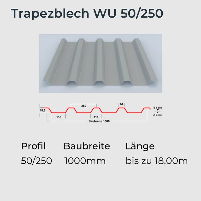 Trapezblech WU 50/250